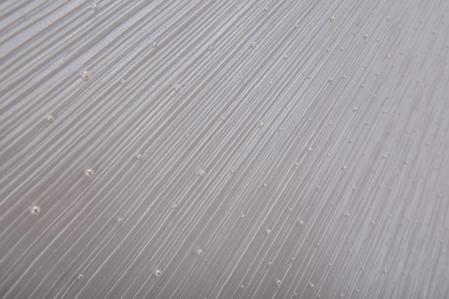 S0670 CHIFFON PLISADO BORDADO CON PERLAS