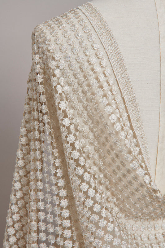 S0566 - GUIPIURE CON HILOS DE LUREX