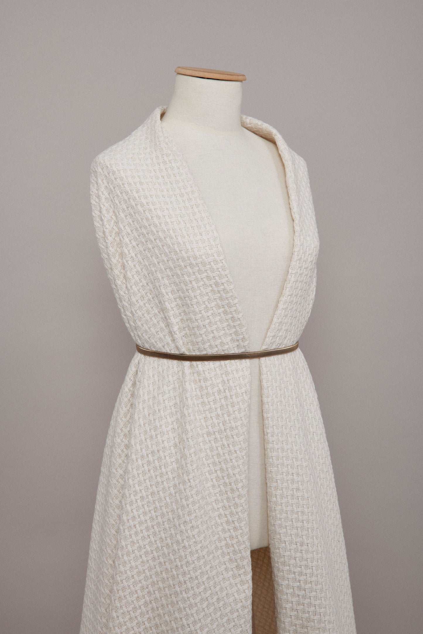 S0592  CHANEL DE ALGODÓN CON HILO DE LUREX