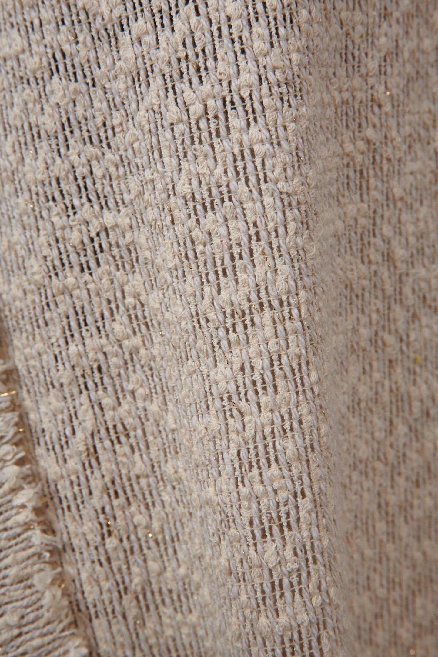 S0593 - BOUCLÉ DE ALGODÓN CON HILO DE LUREX