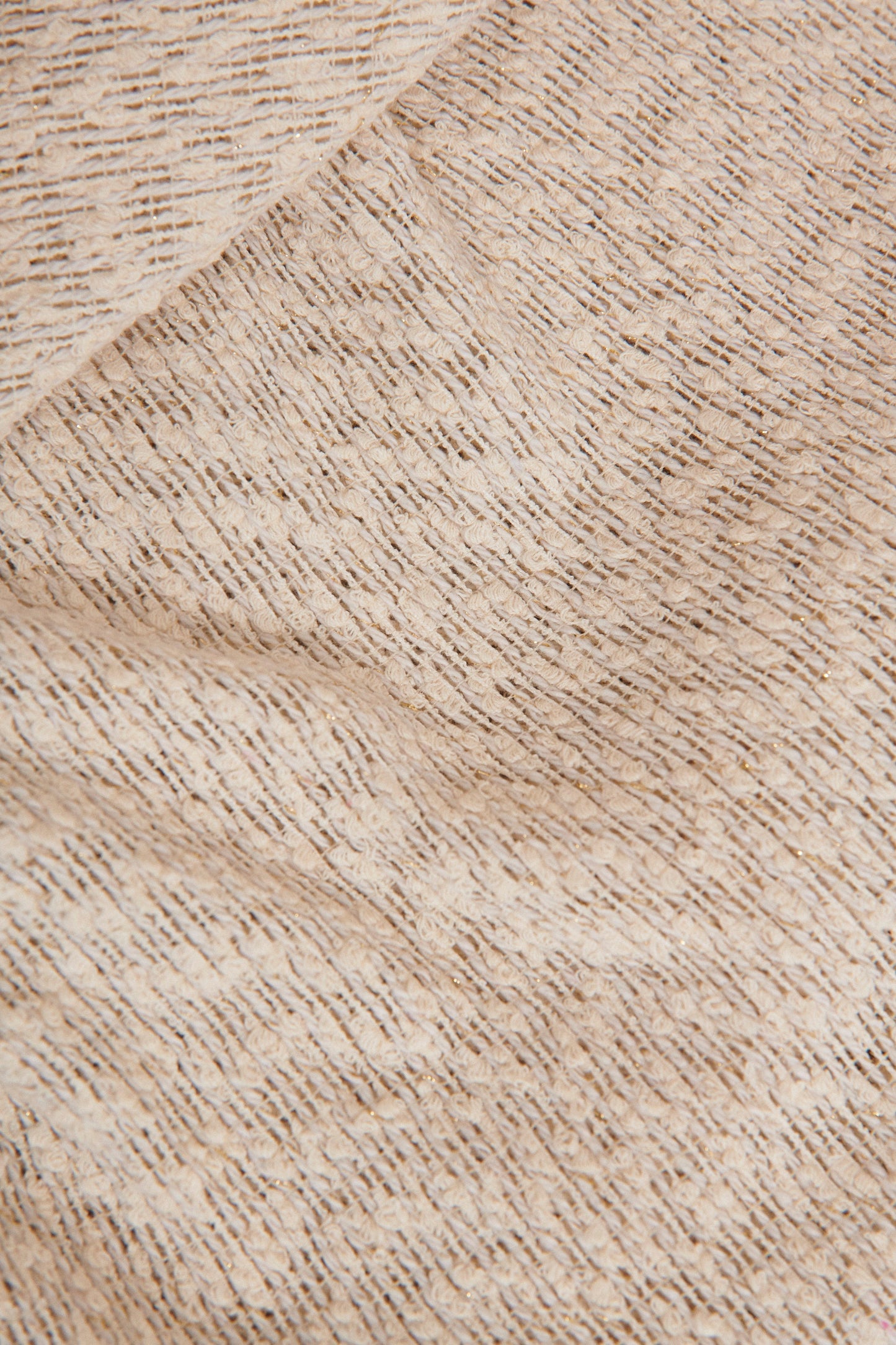 S0593 - BOUCLÉ DE ALGODÓN CON HILO DE LUREX