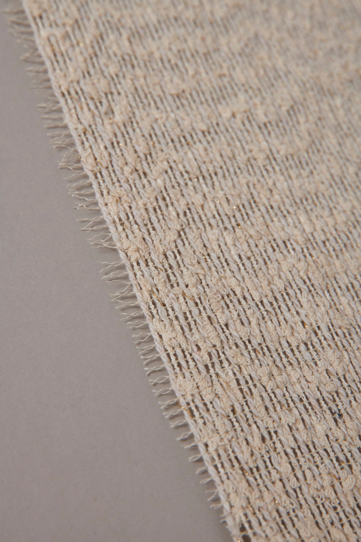 S0593 - BOUCLÉ DE ALGODÓN CON HILO DE LUREX