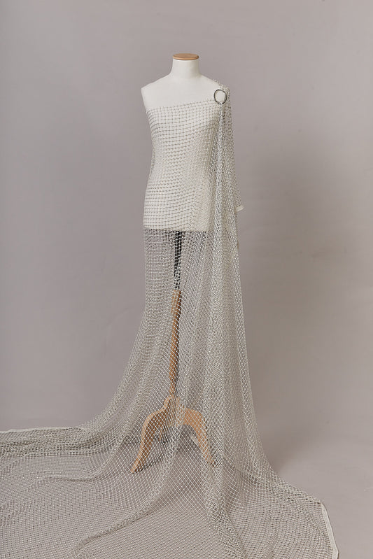 S0627 GUIPIURE CON HILOS DE LUREX