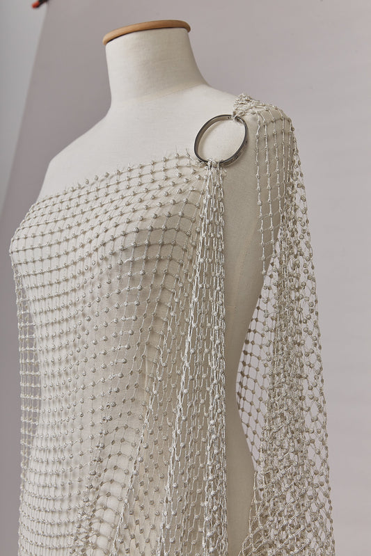 S0627 GUIPIURE CON HILOS DE LUREX