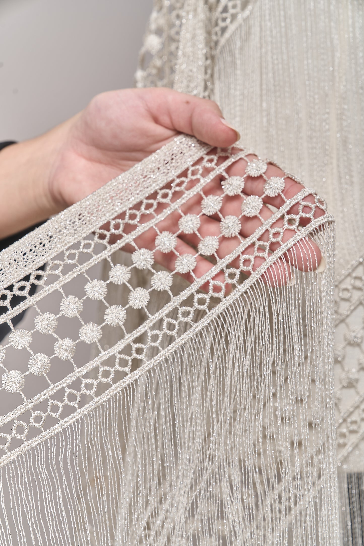 S0717 GUIPIURE CON LUREX SILVER