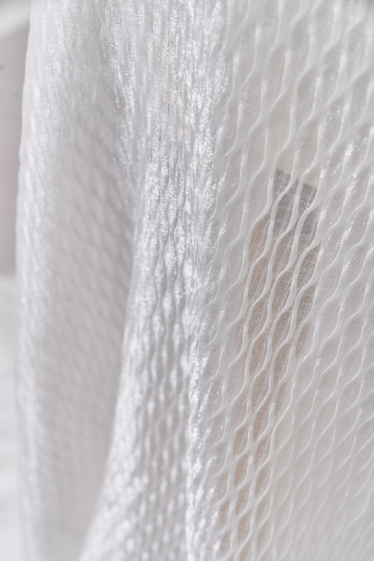 S0703 ORGANZA PLISADA